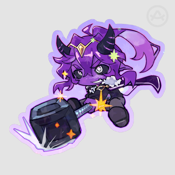 Wemmbu Unstable Universe Die Cut Sticker