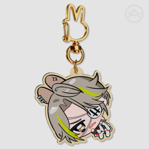 Bunny Ryui Shiramitsu - Wood Keychains