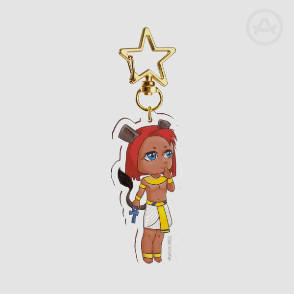 Tiny Sutekh | Seth | Set | Setash Star Clear Acrylic Keychains