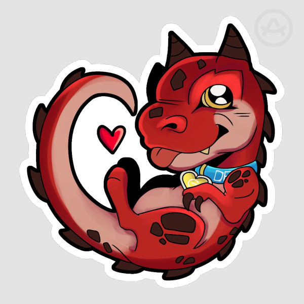 Devil Dinosaur Stickers