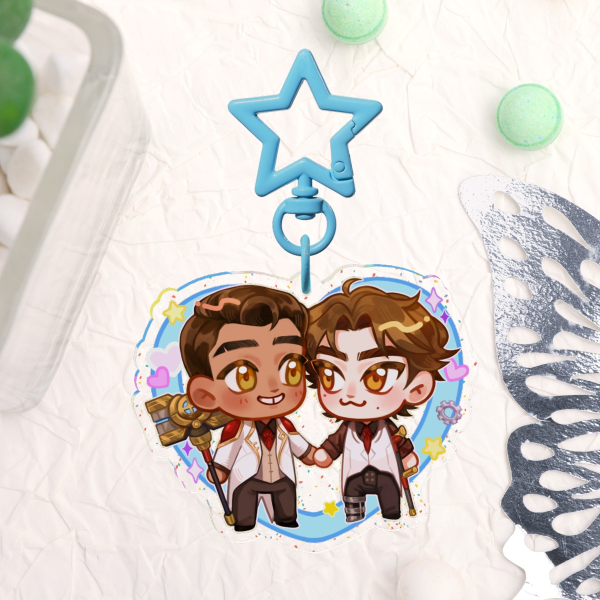 JAYVIK - Arcane Glitter Acrylic Keychais