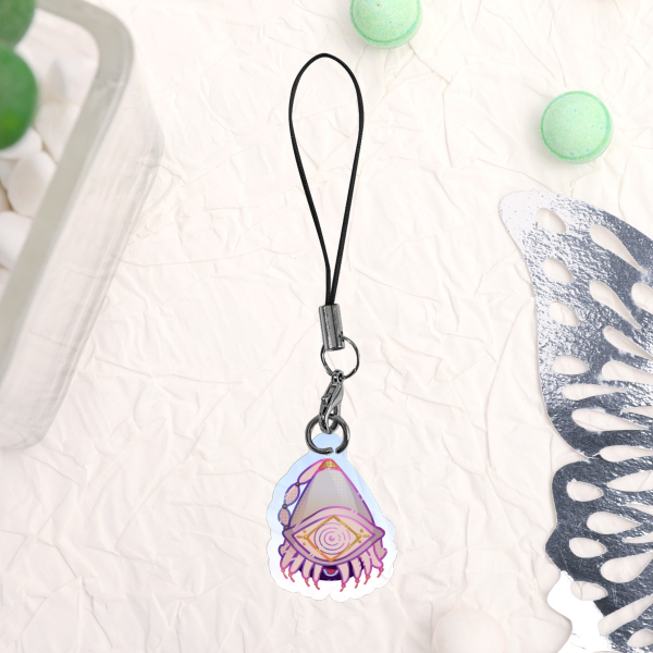 Iguin Colored Edge Acrylic Phone Charm