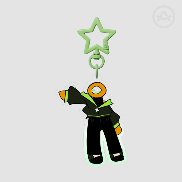 The Second Coming keychain