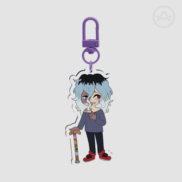 Post-War AU! Tomura Keychain