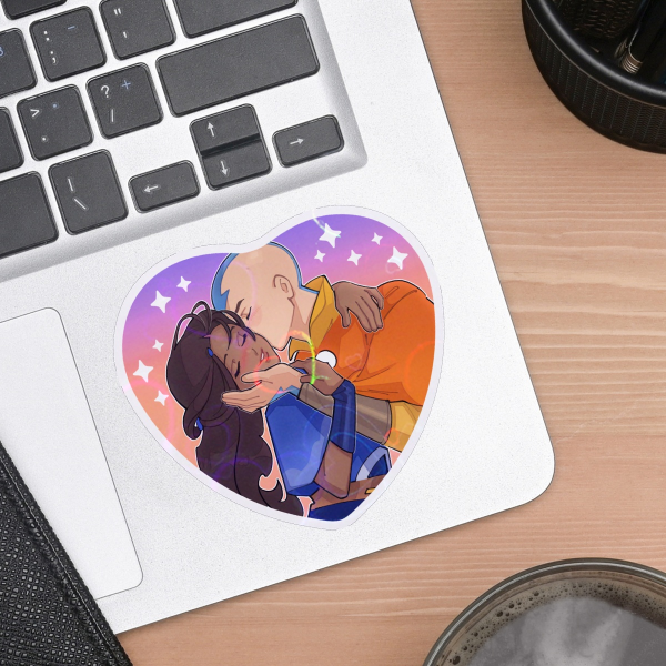 Legend of Aang: The Last Airbender Aang x Katara (Kataang) Sticker