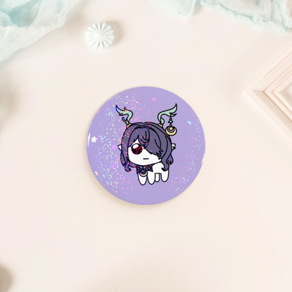 Lauma TBH Creature Genshin Impact Round Badge