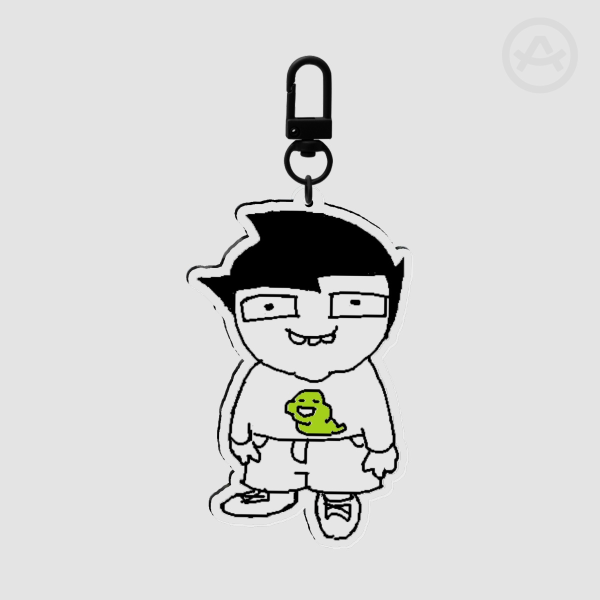 John Egbert MS Paint Keychain