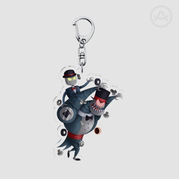 Hatbots Keychain
