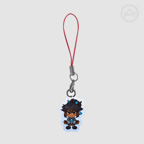 [NINJAGO] Nya Glitter Acrylic Phone Charm