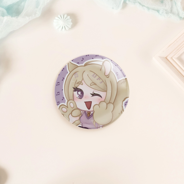 [BUTTON PIN] Squirrel Kaede