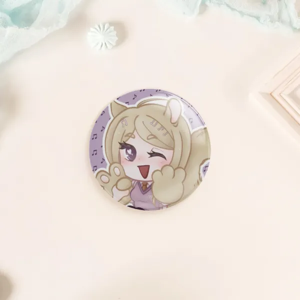[BUTTON PIN] Squirrel Kaede