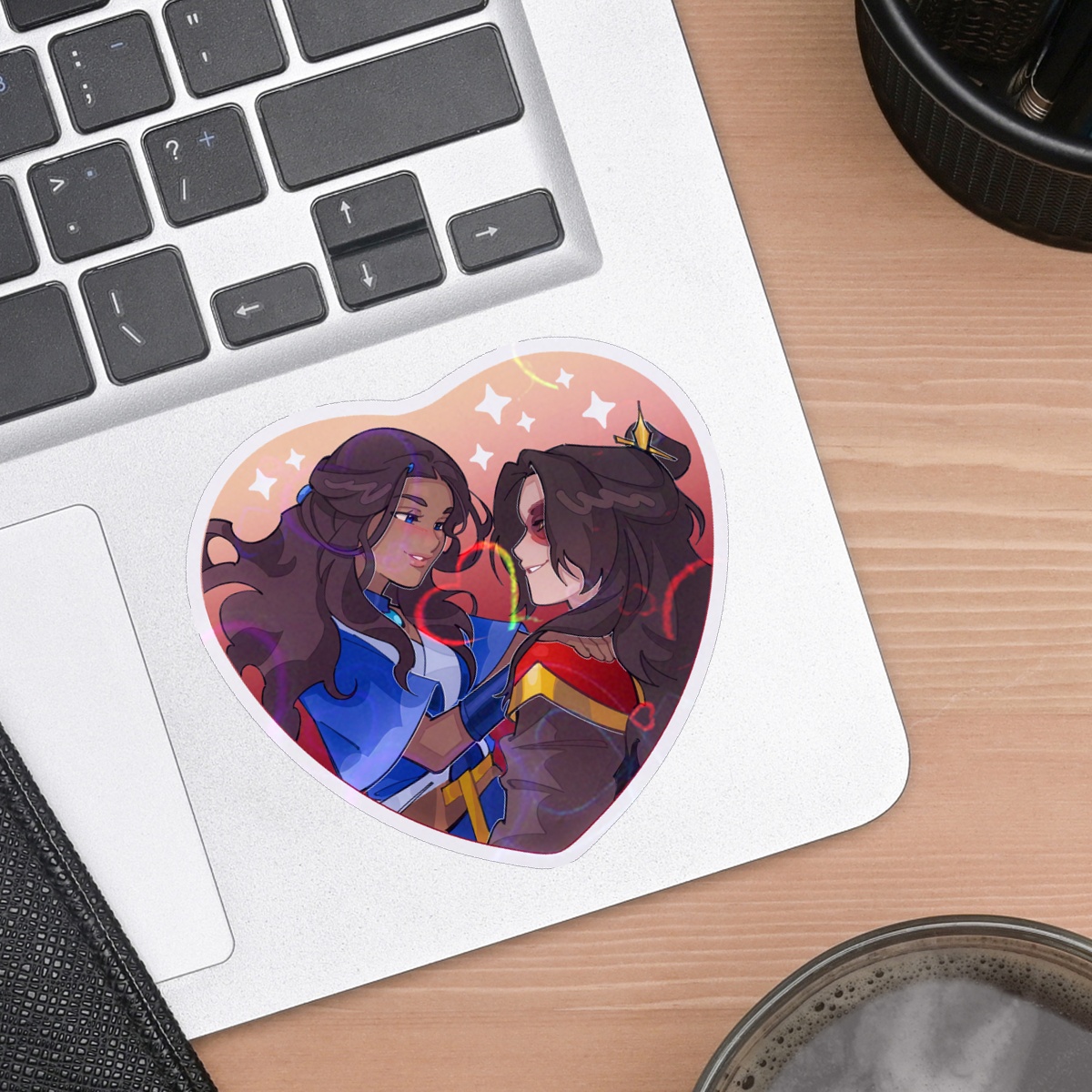 Legend of Aang: The Last Airbender Zuko x Katara (Zutara) Sticker