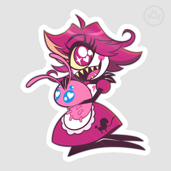 Niffty Roach Die Cut Stickers