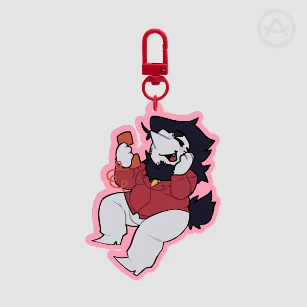 Spamton Double-Sided Acrylic Keychain