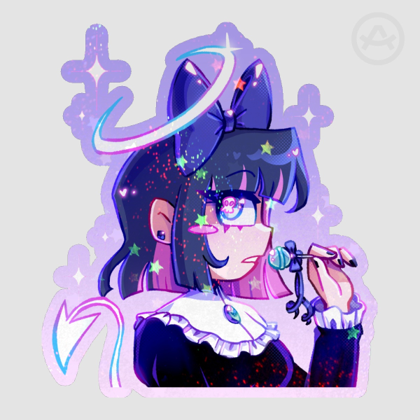 Stocking Anarchy Die Cut Sticker