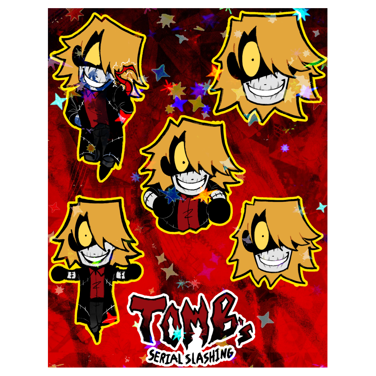 WICTOR STICKER SHEET