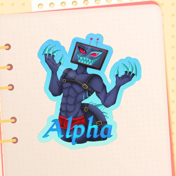 Vox Alpha Sticker