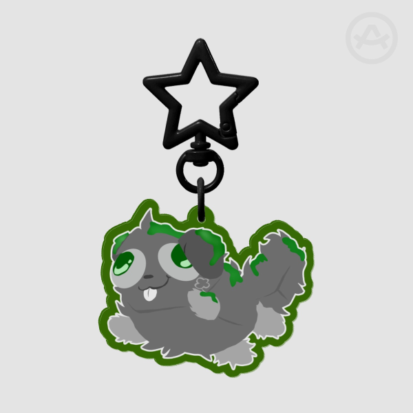 Pebble Keychain