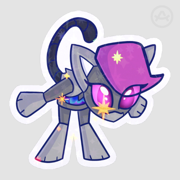 Tawny Die Cut Sticker