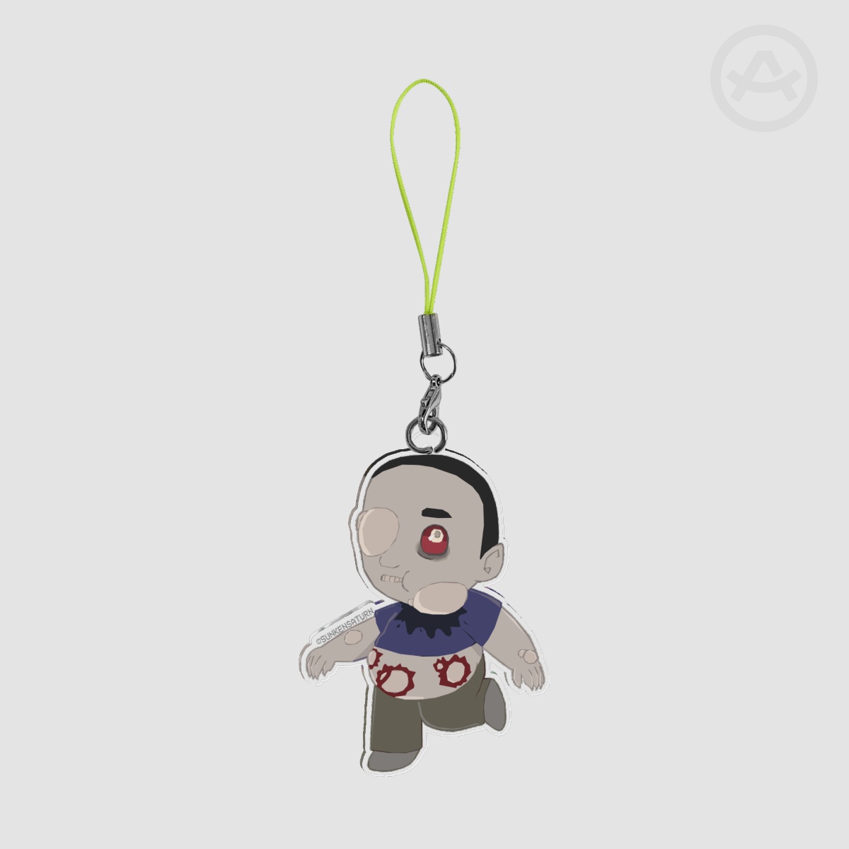 L4D2 Boomer Chibi Keychain