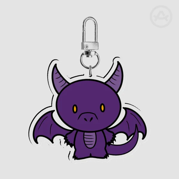 Adorable Purple Dragon