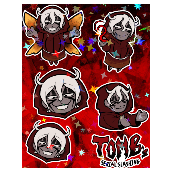 GOLIATH STICKER SHEET