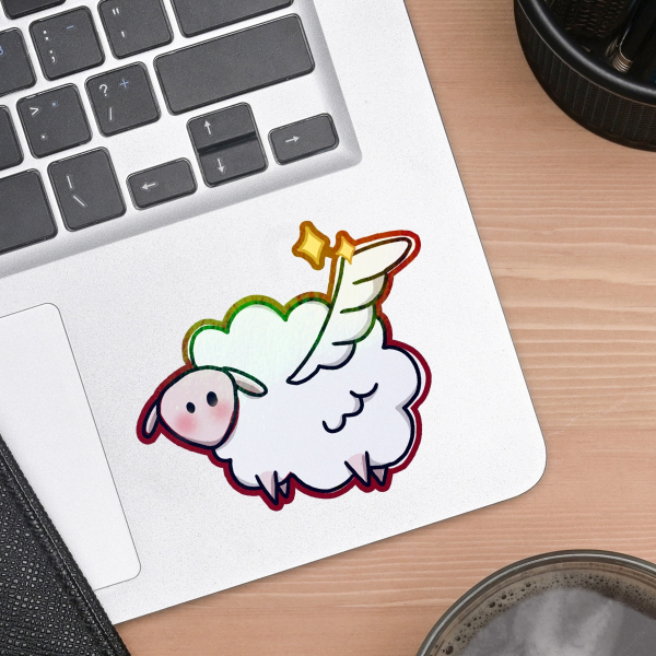 Colored Edge Rainbow Fall Out Boy Sticker - Infinity On High