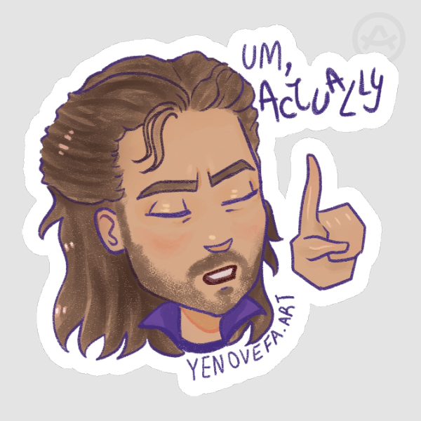 Gale from Baldur's Gate 3 BG3 - Die Cut Sticker