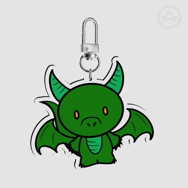 Adorable Green Dragon