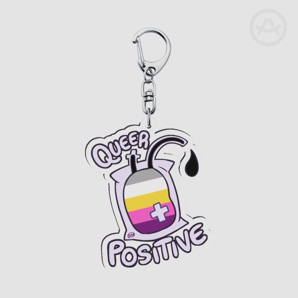 Ace (2026) Queer Positive Keychain
