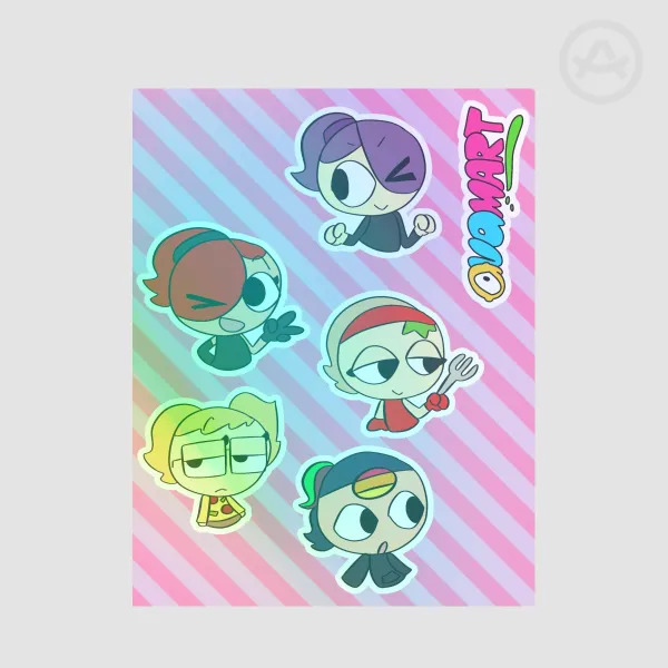 The Other Crew (Wave 1) Sticker Sheet