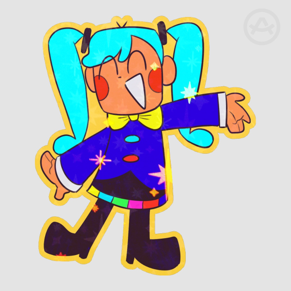 [Vocaloid] Static Miku Sticker