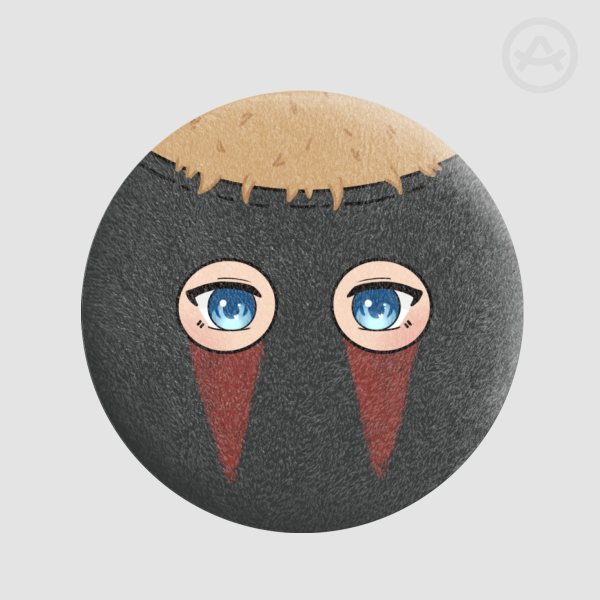 König Plush Badge