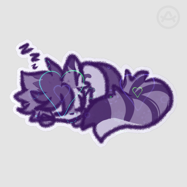 Sleepy Jack holo sticker