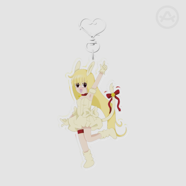 Mew Berry Clear Acrylic Keychain