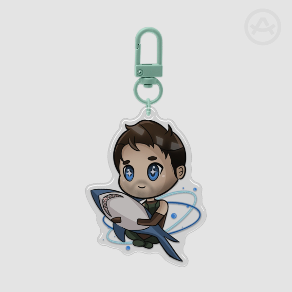The Deep Epoxy Acrylic Keychain