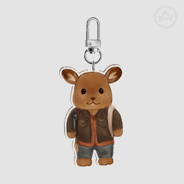 Dina TLOU 2 Acrylic Keychain