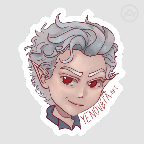 Astarion from Baldur's Gate 3 BG3 - Die Cut Stickers
