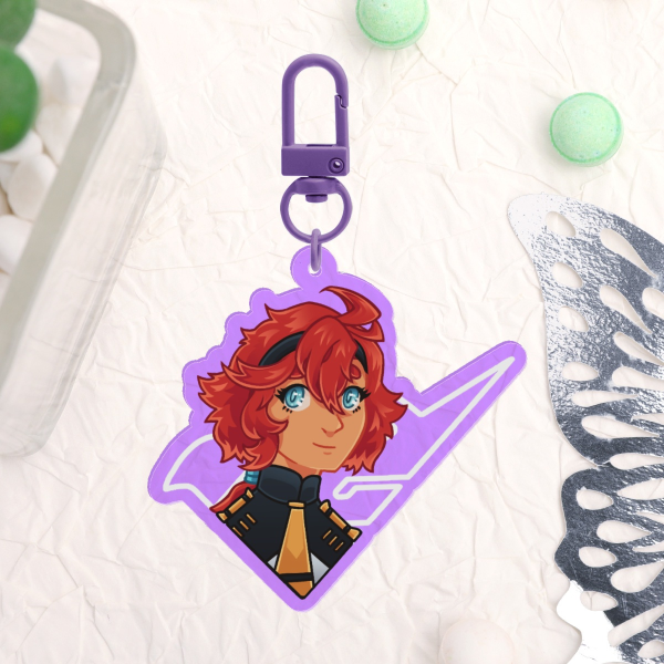 Suletta Mercury Keychain