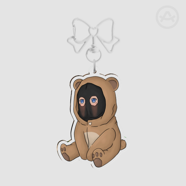 Baby Bear König Keychain