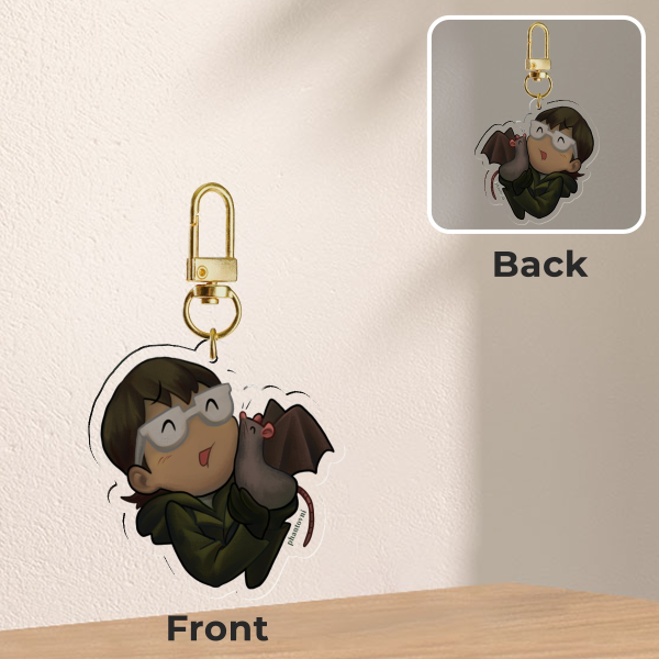 The Riddler and rata alada Keychain