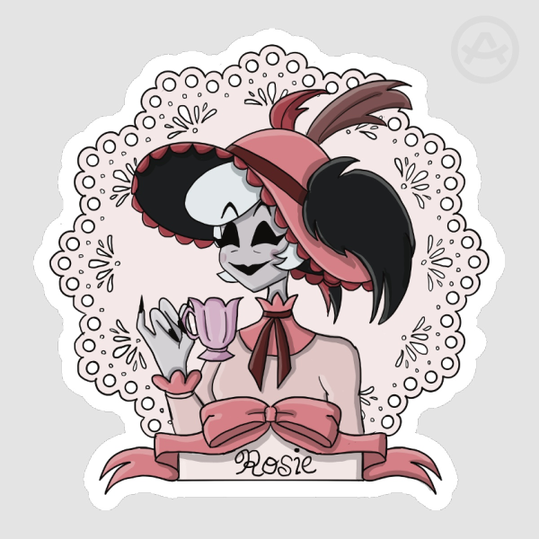 Rosie Portrait Sticker