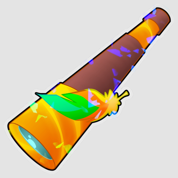 Parrot Spyglass Sticker