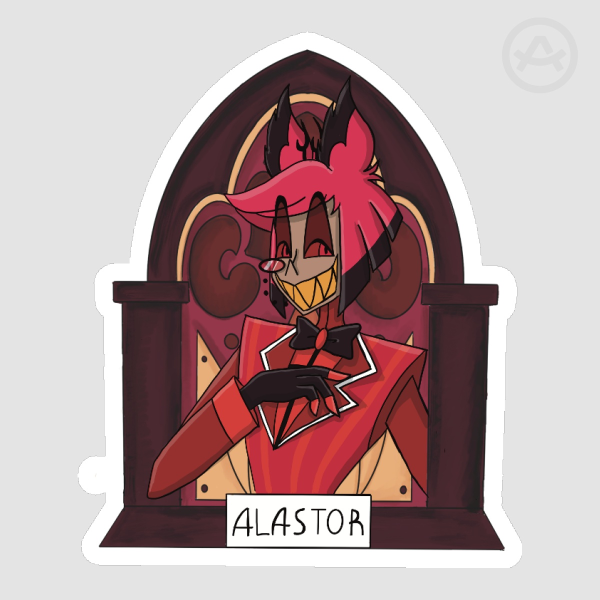 Alastor Portrait Sticker