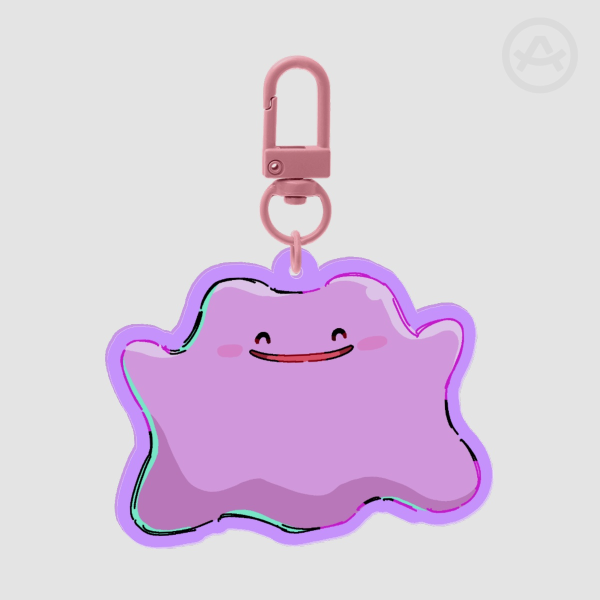 Ditto Acrylic Keychain || 60mm x 47mm