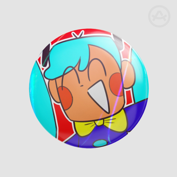 [Vocaloid] Static Miku Button Pin