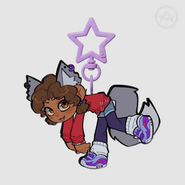 Roxy Cassie - Acrylic Keychain