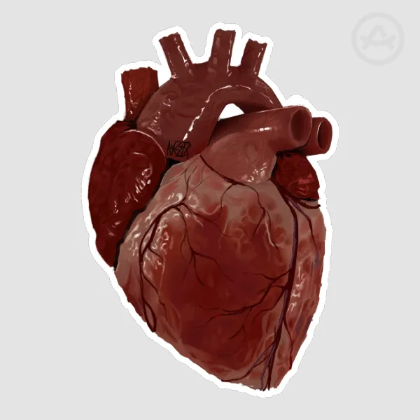 Heart keychain
