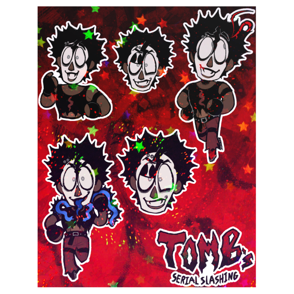 WILLY STICKER SHEET