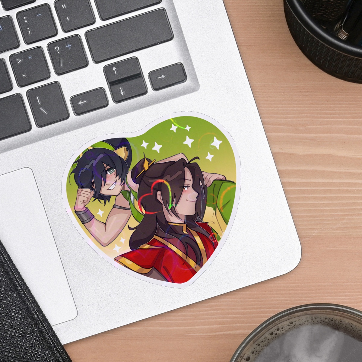 Legend of Aang: The Last Airbender Zuko x Toph (Zutoph) Sticker